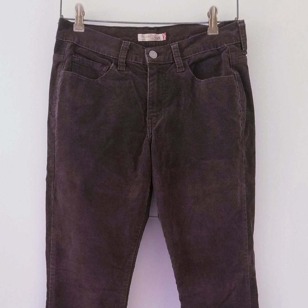 Levi's 505 Straight Leg Corduroy Pants